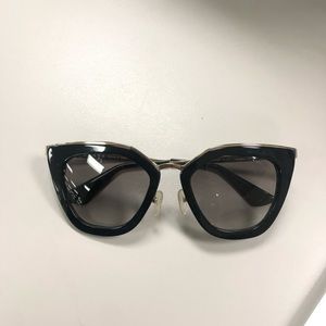 Prada oversized sunglasses